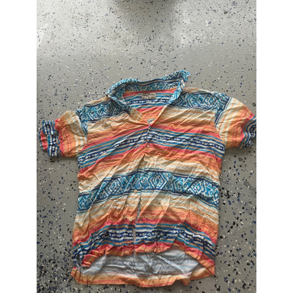 Kenny Flowers Multicolor Casual Button Down Shirt